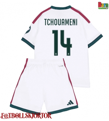 Real Madrid Aurelien Tchouameni #14 Hemmakläder Barn 2026-27 Kortärmad (+ Korta byxor)